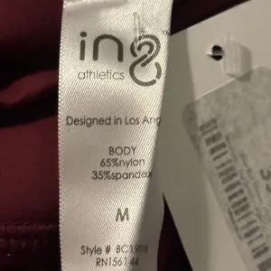 - Ing athletic yoga pants. Size‎ M Burgandy thumbnail 5