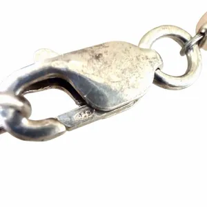 Sterling Silver Rhodonite Pendant Necklace w Freshwater Pearls thumbnail 10
