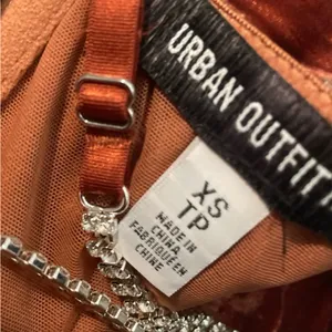 Urban Outfitters Copper Velvet Crop Top thumbnail 2
