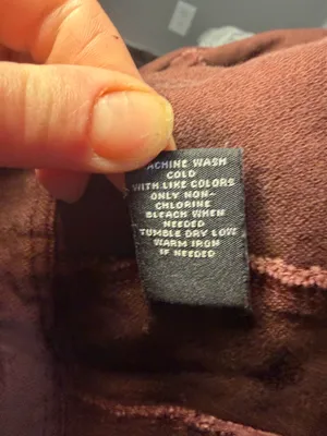BKE Flyaway Denim Boho Jacket in bitter chocolate size small thumbnail 9