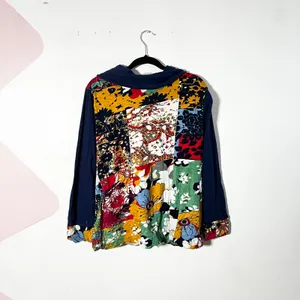 Orientique Naturally Australian Top Large 100% Cotton Floral Patchwork thumbnail 2