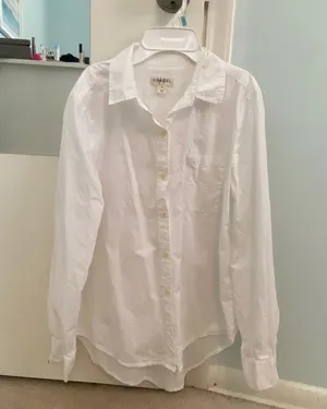 White Button Down thumbnail 1