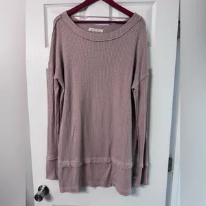 We The Free Off-the-Shoulder Cream Tunic thumbnail 2