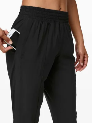 Women’s Lululemon Wander Jogger Sweatpants Black Size 12 thumbnail 3