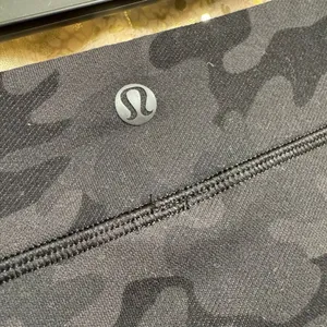 Lululemon Athletica‎ City Skirt Savasana Camo Black Gray Soot 8 thumbnail 5