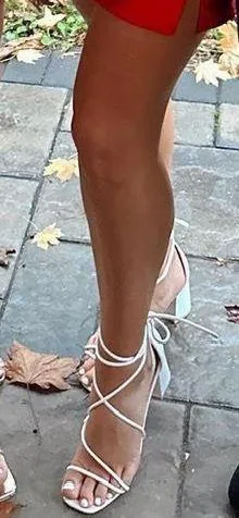 Nasty Gal White Heels thumbnail 1
