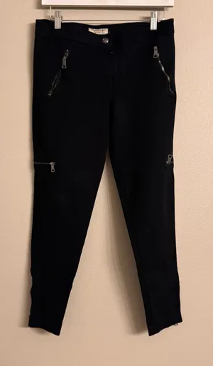 BURBERRY Skinny Zip‎ Pants thumbnail 1