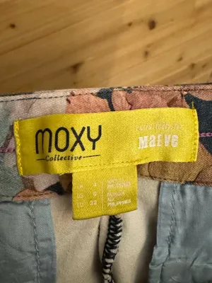 Moxy Maeve Anthropologie Size 0 Floral Mid Rise Jeans Casual Boho Colorful thumbnail 10