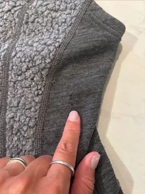 Kuhl Grey Sherpa Zip-Up Vest thumbnail 5