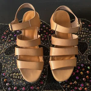 Jcrew heeled sandal clogs 👡 thumbnail 3