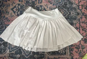 OFFLINE by Aerie Tennis Skort White thumbnail 1