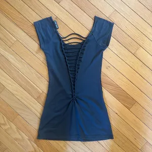Vintage Y2K Wet Seal Black Graphic Top – XS/S thumbnail 2