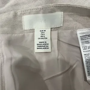 H&M Linen Blend Casual Skort thumbnail 3