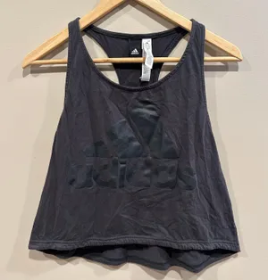 Adidas Black Tank Top thumbnail 1