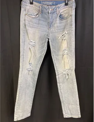 American Eagle Outfitters Women's Jeans/Skinny Sz 12 SKU 4481 thumbnail 1