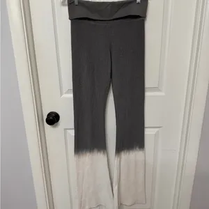 Boys Lie Silver Lining Thermal fold over legging Pants ★ Gray‎ Dip Dye large thumbnail 2