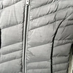 [Spyder] Gray Timeless Long Down Filled Hooded Puffer Jacket Winter Coat Small S thumbnail 7
