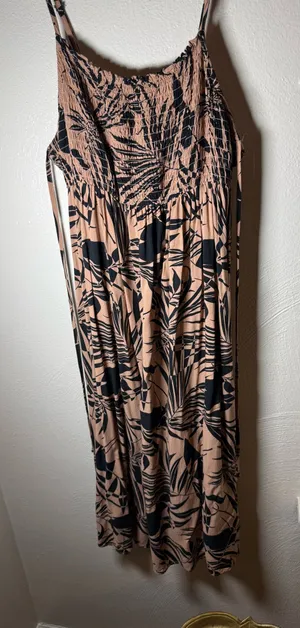 Wild Fable Dress Tropical Print thumbnail 1