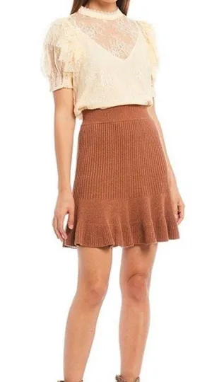 Solid Gold Sweater Skirt thumbnail 2