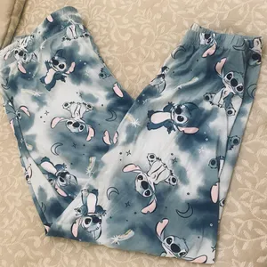 Disney Stitch Womens Cotton Pajama Pants, Sleepwear Bottoms, Stitch thumbnail 6