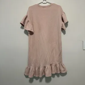 Ulla Johnson Tillie Pink Sweatshirt Ruffle‎ Trim Dress Size Large thumbnail 5
