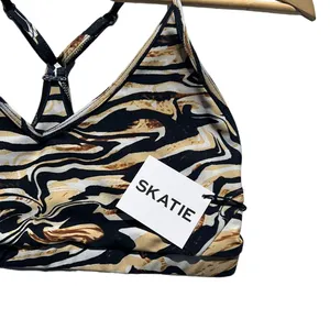 Skatie Zero Sports‎ Bra in Weho Print New with Tags Size Medium thumbnail 6