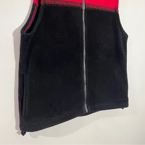 Kuhl Red & Black Fleece Sleeveless Vest J w/ Pockets Small Outdoor Gorpcore‎ thumbnail 3