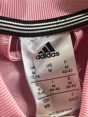 Adidas Dzzle track jacket EC9900 true pink/white tops Women Size M thumbnail 7