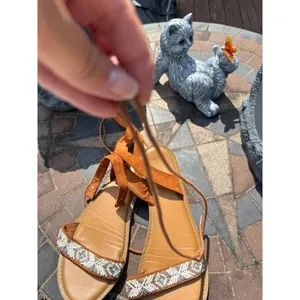 Old‎ Navy Women's Size 10 Tie up Sandal thumbnail 7