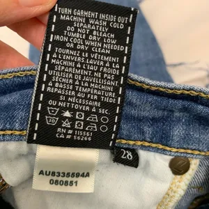 7 for all‎ mankind Roxanne Ankle Fray Jeans in Bright Houston Size 28 thumbnail 8