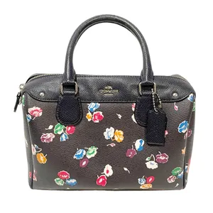 COACH Black Floral MINI BENNETT‎ SATCHEL SMALL WILDFLOWER Handbag thumbnail 1