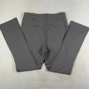 Halara Womens Charcoal Grey Flare Leg High Rise Yoga Pants Size M 7/8 630984 thumbnail 2
