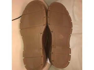 ZARA Unisex Brown Loafers Chunky sole & heel real Leather office-wear preppy 9.5 thumbnail 6