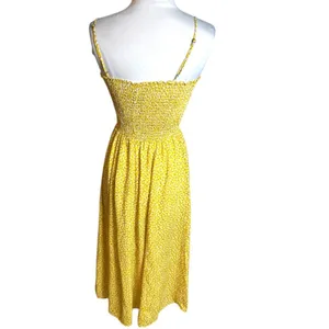 RESA Ashley‎ Midi in Honeysuckle revolve smocked dress Sz M thumbnail 5