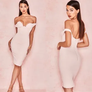 House of CB London Yolanda Dress Light Pink Size XS thumbnail 3