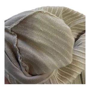 COS Bell Sleeve Neutral Wool Blend Textured Swing Sweater thumbnail 6