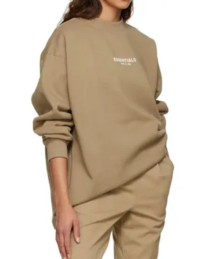 Fear of God Essentials Tan Sweater thumbnail 2