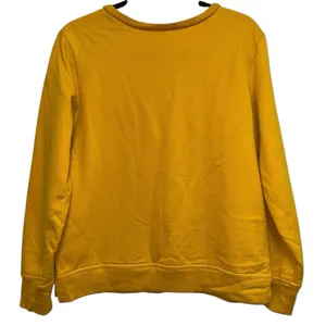 Gap Sweatshirt Medium Rugby Gold Logo Crewneck‎ Mustard Yellow Casual Pullover thumbnail 2