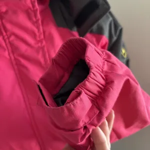Unco & Boror Women's Size XL Pink & Black Down Hooded‎ Parka Jacket Coat Hooded thumbnail 6
