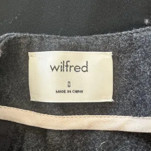 Aritzia Wilfred Chambery Trouser Pants 0 Wool‎ Cashmere Blend High Waist Ankle thumbnail 7