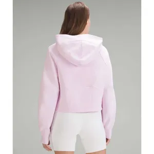 Lululemon Scuba Oversized Half-Zip Hoodie Meadowsweet Pink XS/S thumbnail 4