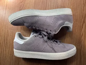 Women Adidas Stan Smith CS Classic Casual Shoe / Purple thumbnail 1