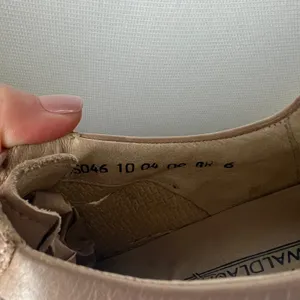 Waldlaufer Henni 496003 Taupe Nubuck Leather Lace Up Walking‎ Shoes Women 6 Wide thumbnail 7