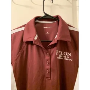 Elon University Women's Polo Shirt "Doctor Of Physical Therapy" Size Small thumbnail 3