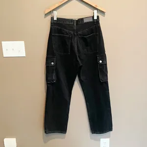 Carmar Haedus Super Baggy Cargo‎ Jeans Black 24 thumbnail 7