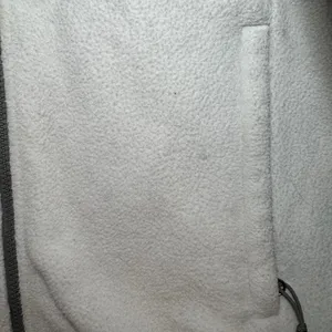 The North Face Women's grey and white fleece full zip Polartec jacket Size Large thumbnail 6