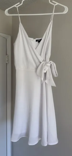 Express White Dress thumbnail 1