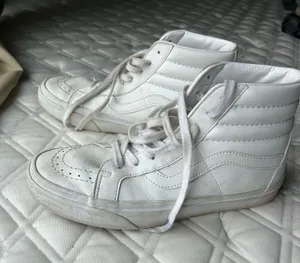 Vans High-Top White Sneakers thumbnail 1