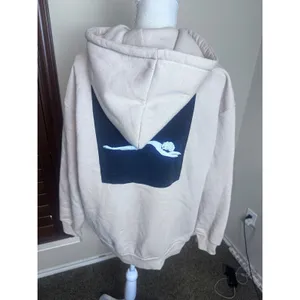 Forever 21 Marilyn Monroe Graphic Hoodie Beige Quote Sweatshirt Womens Medium thumbnail 4