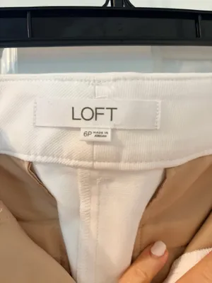 Loft trousers white  thumbnail 4